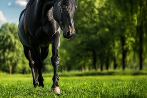 HOOF STAND FOR HORSE